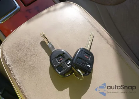 2003 Lexus Ls 430 z USA, uszkodzony, nr VIN JTHBN30F530093150